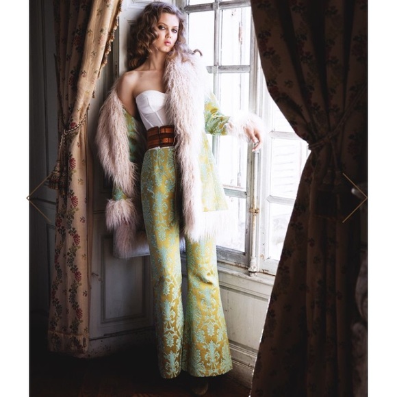 Spell Anastasia Brocade Lace Up Flares - Picture 2 of 16